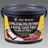 DEN BRAVEN Lepidlo na polystyrén a asfaltové pásy DenBit STYRO LT 10kg DEN BRAVEN Lepidlo na polystyrén a asfaltové pásy DenBit STYRO LT 10kg